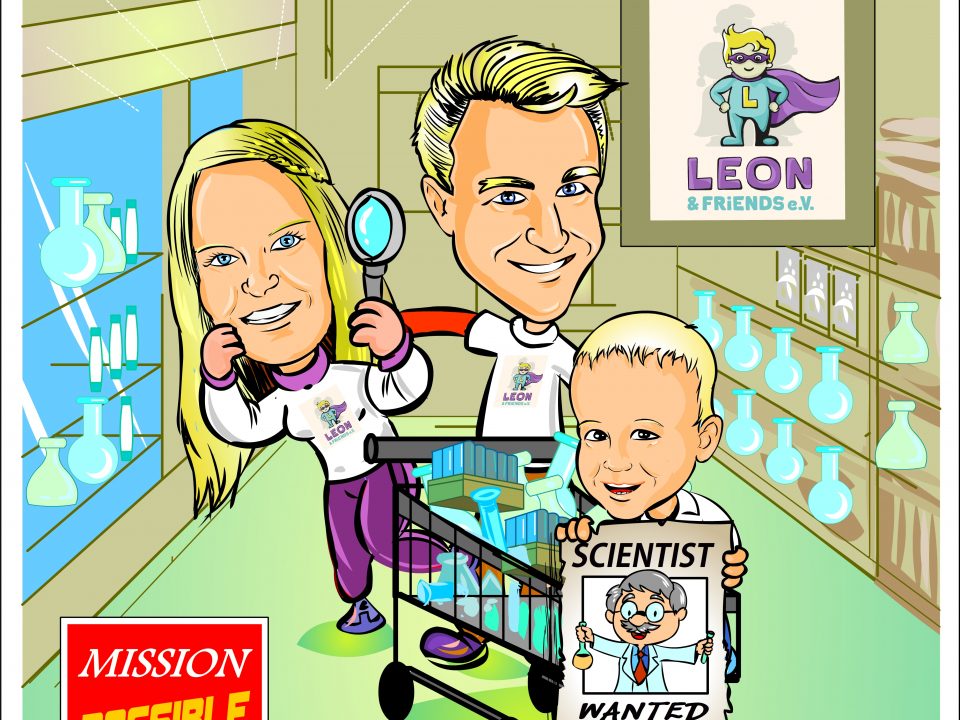 Cartoon_LEON AND FRIENDS_ ERC Synergy Grant Investigator search Cartoon_LEON AND FRIENDS_ ERC Synergy Grant Investigator search